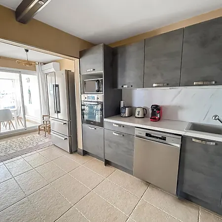 Appartement Les Pieds Dans L'eau T3 Vue Mer&parking Agde